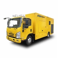 Mobil pumpás teherautó